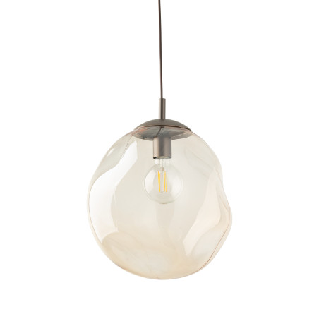 Lampa wisząca szklana Lava Brown TK Lighting | Elegancki design