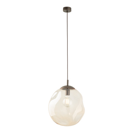 Lampa wisząca szklana Lava Brown TK Lighting | Elegancki design