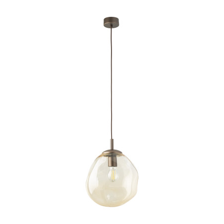 Lampa wisząca szklana Lava Brown TK Lighting | Modern, 25cm