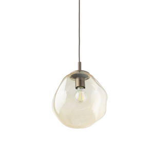 Lampa wisząca szklana Lava Brown TK Lighting | Modern, 25cm