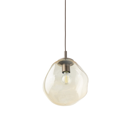 Lampa wisząca szklana Lava Brown TK Lighting | Modern, 25cm