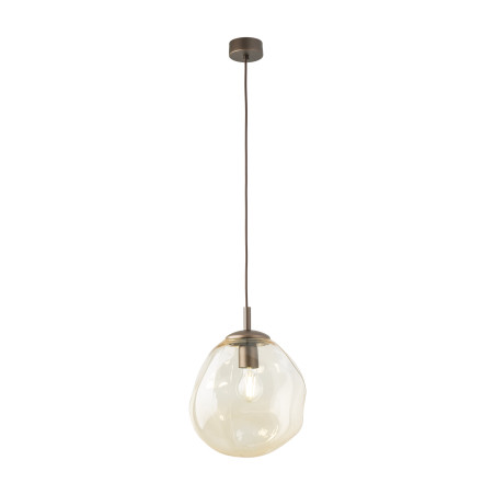 Lampa wisząca szklana Lava Brown TK Lighting | Modern, 25cm