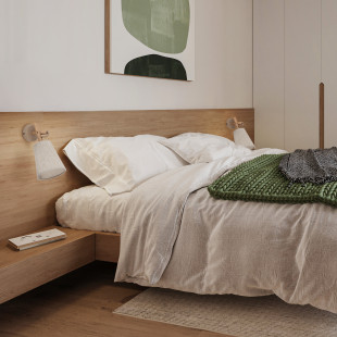 Kinkiet Vaio beżowy TK Lighting | Skandynawski Design