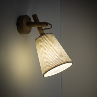 Kinkiet Vaio beżowy TK Lighting | Skandynawski Design