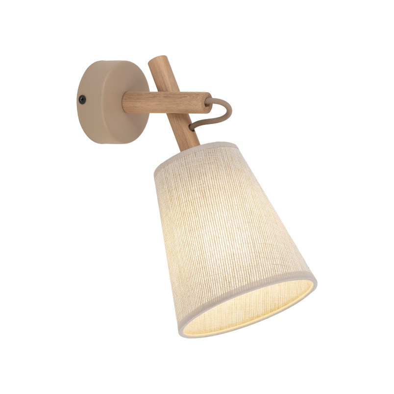 Kinkiet Vaio beżowy TK Lighting | Skandynawski Design