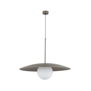 Lampa wisząca Slate Brown TK Lighting | Metalowa, z kulą |