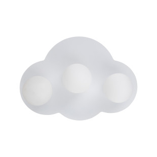 Kinkiet chmurka Cloud New - biały, 3 kule, TK Lighting | Lampy dla dzieci