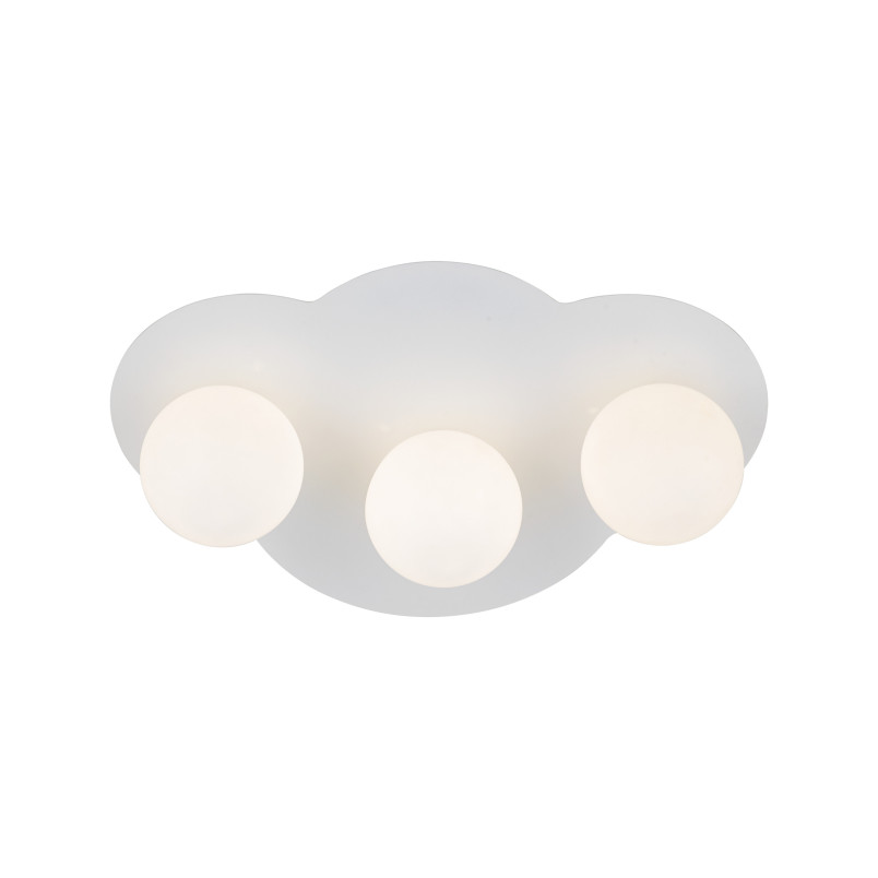 Kinkiet chmurka Cloud New - biały, 3 kule, TK Lighting | Lampy dla dzieci