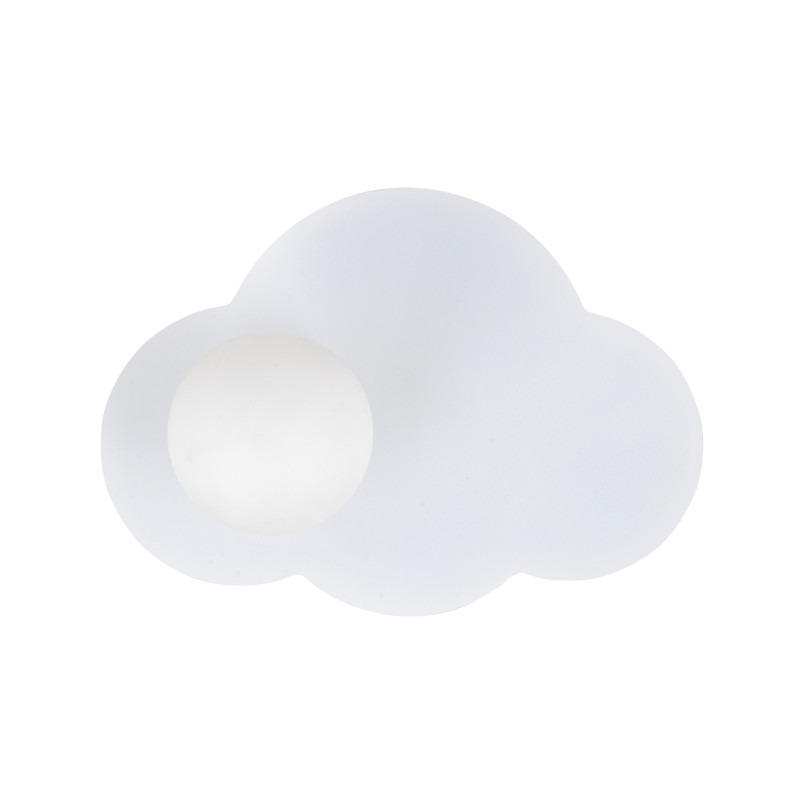 Kinkiet chmurka Cloud New biały TK Lighting - Światło dla dzieci