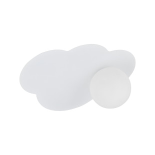 Kinkiet chmurka Cloud New biały TK Lighting - Światło dla dzieci