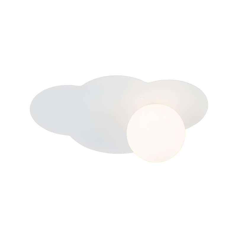 Kinkiet chmurka Cloud New biały TK Lighting - Światło dla dzieci