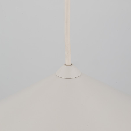 Lampa Wisząca Stożek Lume | Beżowa, Metalowa | TK Lighting