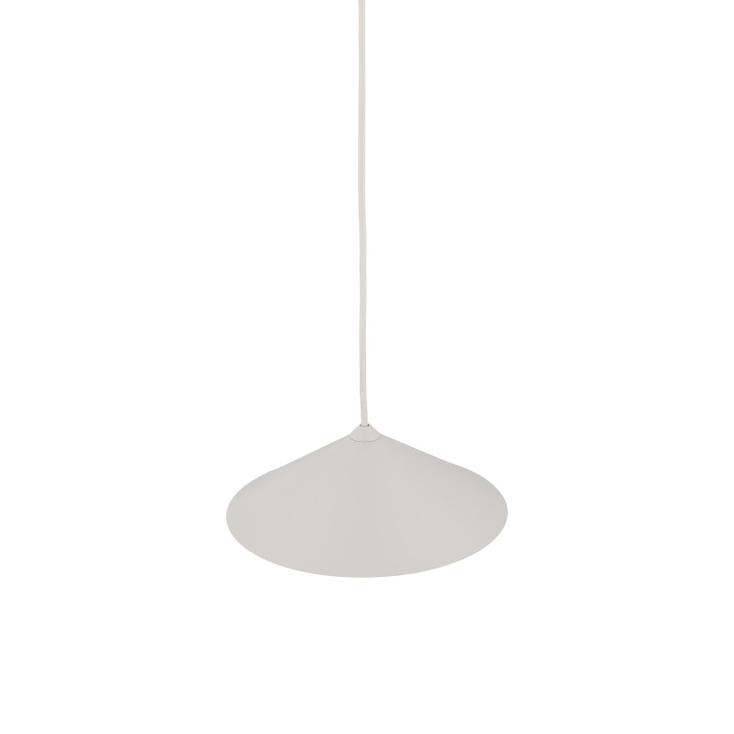 Lampa Wisząca Stożek Lume | Beżowa, Metalowa | TK Lighting