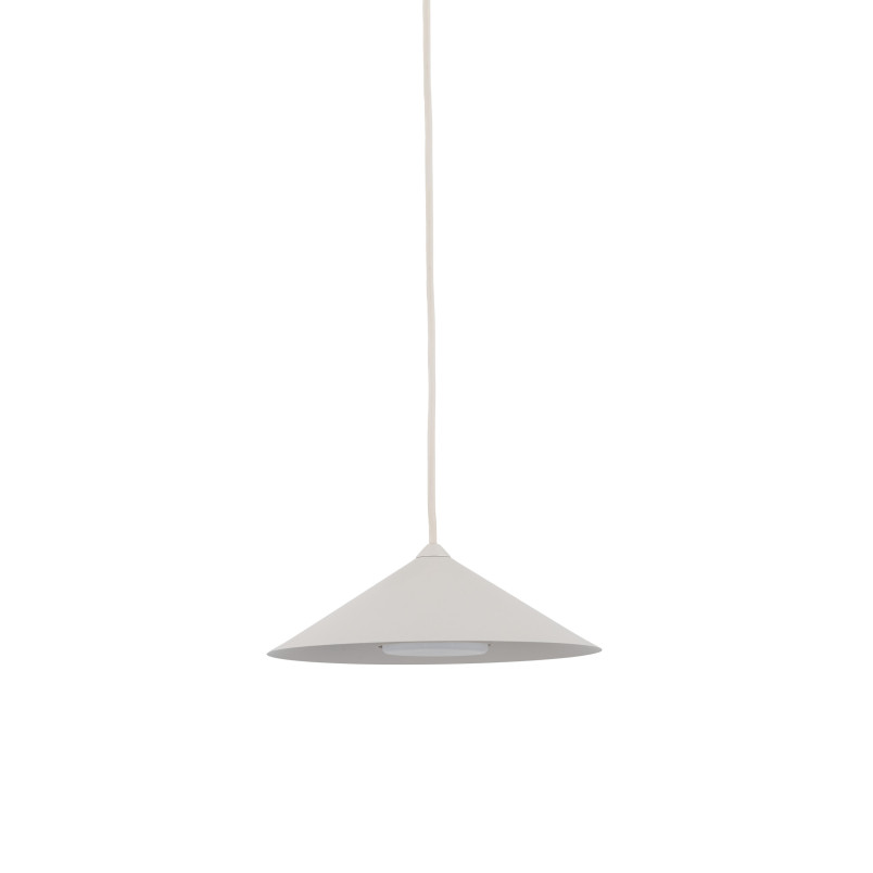Lampa Wisząca Stożek Lume | Beżowa, Metalowa | TK Lighting