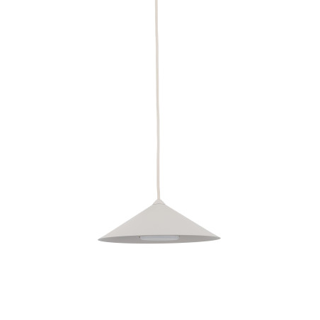 Lampa Wisząca Stożek Lume | Beżowa, Metalowa | TK Lighting