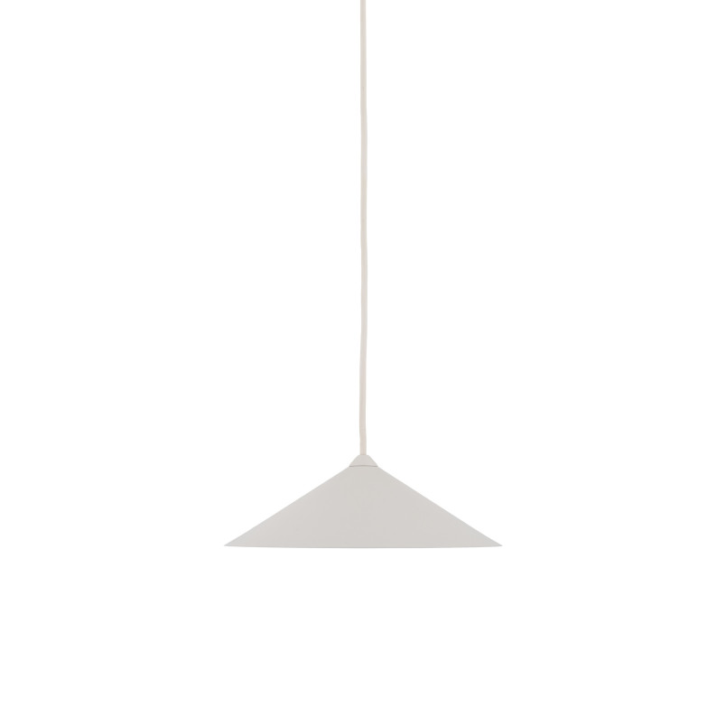 Lampa Wisząca Stożek Lume | Beżowa, Metalowa | TK Lighting