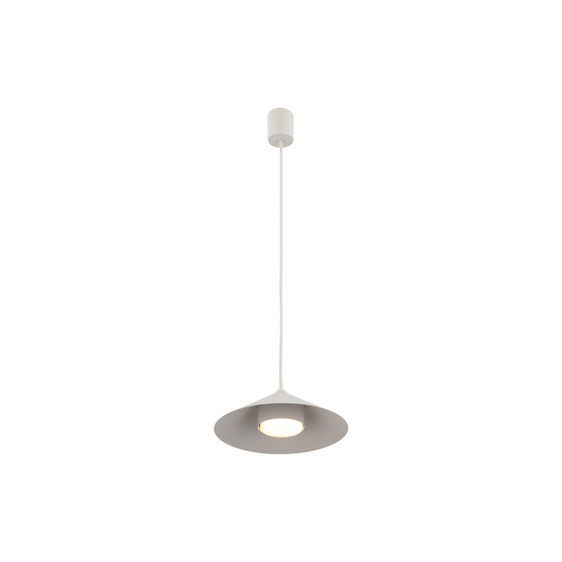 Lampa Wisząca Stożek Lume | Beżowa, Metalowa | TK Lighting