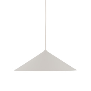 Lampa wisząca stożek Lume | Beżowa, metalowa | TK Lighting