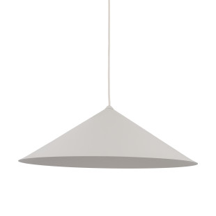 Lampa wisząca stożek Lume | Beżowa, metalowa | TK Lighting