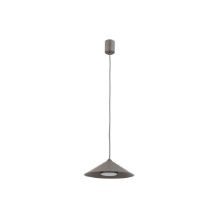 Lampa wisząca stożek Lume New | TK Lighting - Brązowa, Metalowa