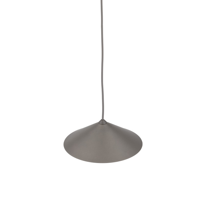 Lampa wisząca stożek Lume New | TK Lighting - Brązowa, Metalowa