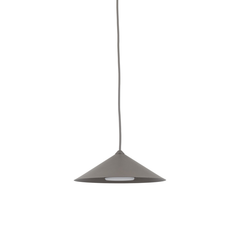 Lampa wisząca stożek Lume New | TK Lighting - Brązowa, Metalowa