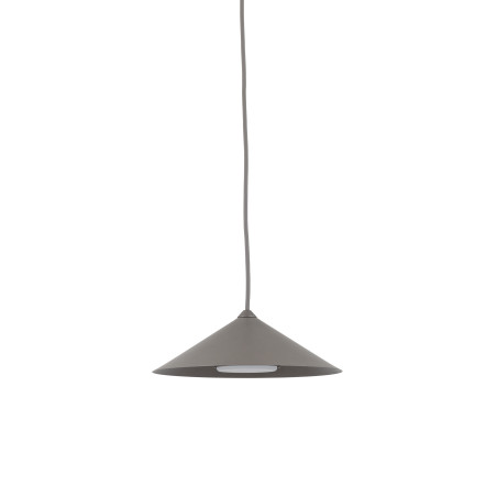 Lampa wisząca stożek Lume New | TK Lighting - Brązowa, Metalowa