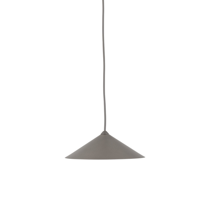 Lampa wisząca stożek Lume New | TK Lighting - Brązowa, Metalowa