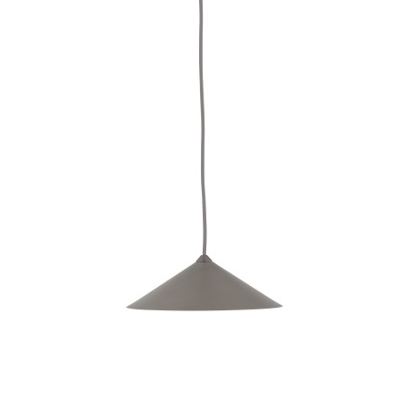 Lampa wisząca stożek Lume New | TK Lighting - Brązowa, Metalowa