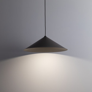 Lampa wisząca Lume - stożek metalowy, brązowa | TK Lighting