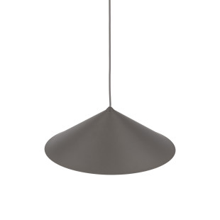 Lampa wisząca Lume - stożek metalowy, brązowa | TK Lighting
