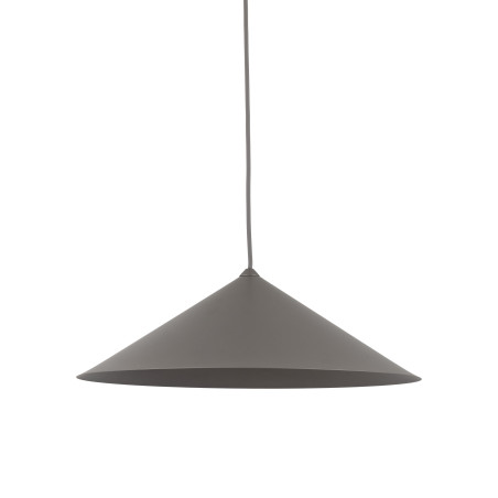 Lampa wisząca Lume - stożek metalowy, brązowa | TK Lighting