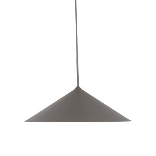 Lampa wisząca Lume - stożek metalowy, brązowa | TK Lighting