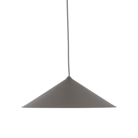 Lampa wisząca Lume - stożek metalowy, brązowa | TK Lighting