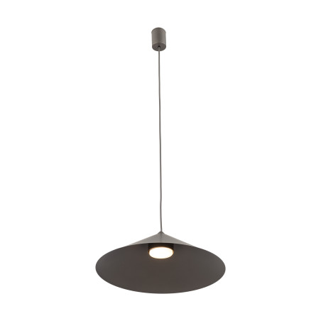 Lampa wisząca Lume - stożek metalowy, brązowa | TK Lighting