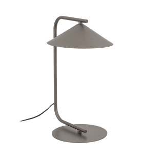Lampa stołowa stożek Lume New TK Lighting - Brązowa | Sklep z lampami