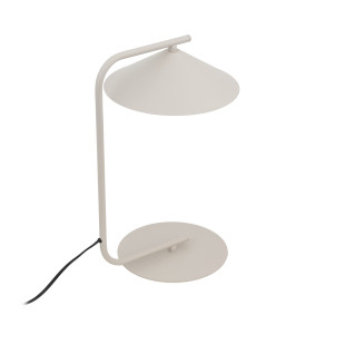 Lampa stołowa Lume TK Lighting - Skandynawski design, beżowa