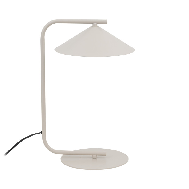 Lampa stołowa Lume TK Lighting - Skandynawski design, beżowa