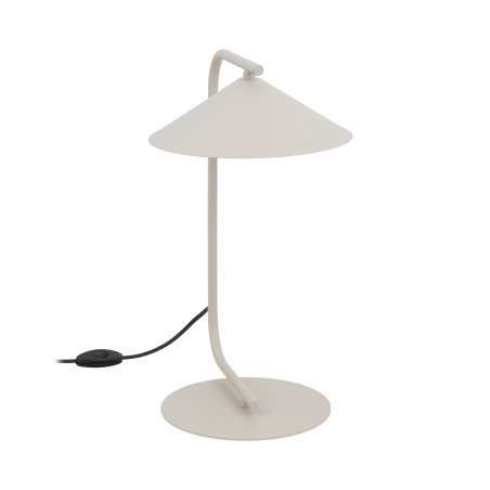 Lampa stołowa Lume TK Lighting - Skandynawski design, beżowa