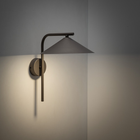 Kinkiet stożek Lume New | Brązowy | TK Lighting - Oświetlenie