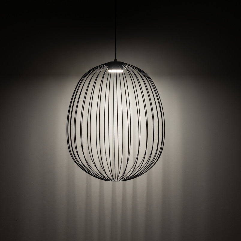 Lampa wisząca Sphera L czarna - TK Lighting | Loftowa, nowoczesna