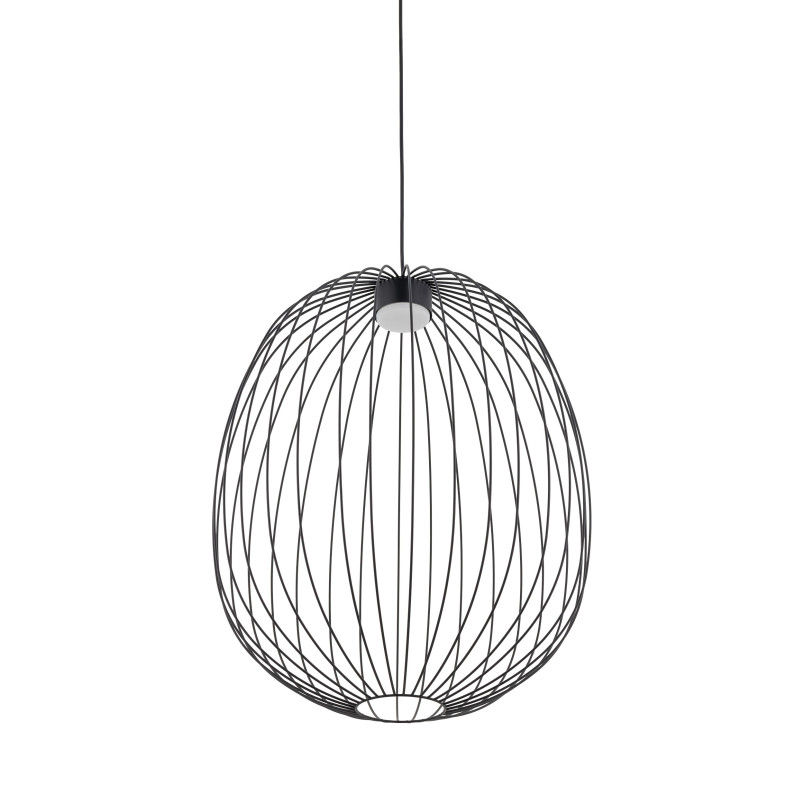 Lampa wisząca Sphera L czarna - TK Lighting | Loftowa, nowoczesna