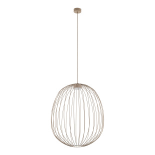 Lampa wisząca Sphera L beżowa - TK Lighting | Nowoczesny design