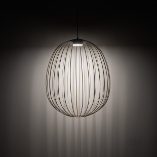 Lampa wisząca Sphera L beżowa - TK Lighting | Nowoczesny design