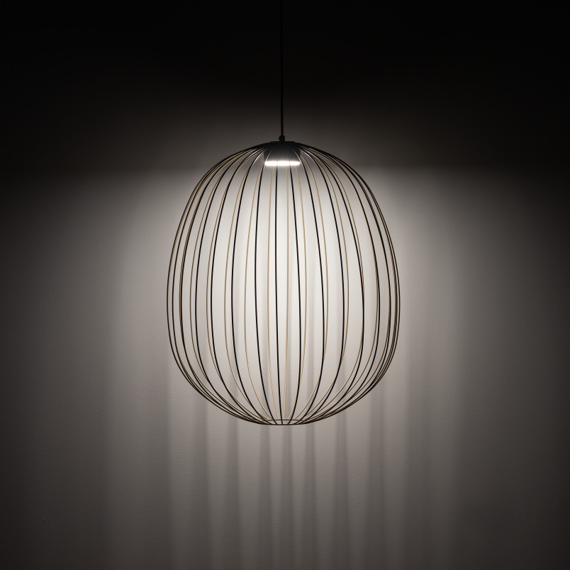 Lampa wisząca Sphera L beżowa - TK Lighting | Nowoczesny design