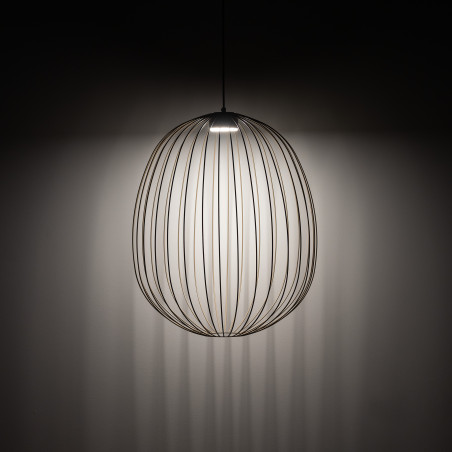 Lampa wisząca Sphera L beżowa - TK Lighting | Nowoczesny design