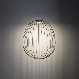 Lampa wisząca Sphera L beżowa - TK Lighting | Nowoczesny design
