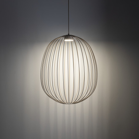 Lampa wisząca Sphera L beżowa - TK Lighting | Nowoczesny design