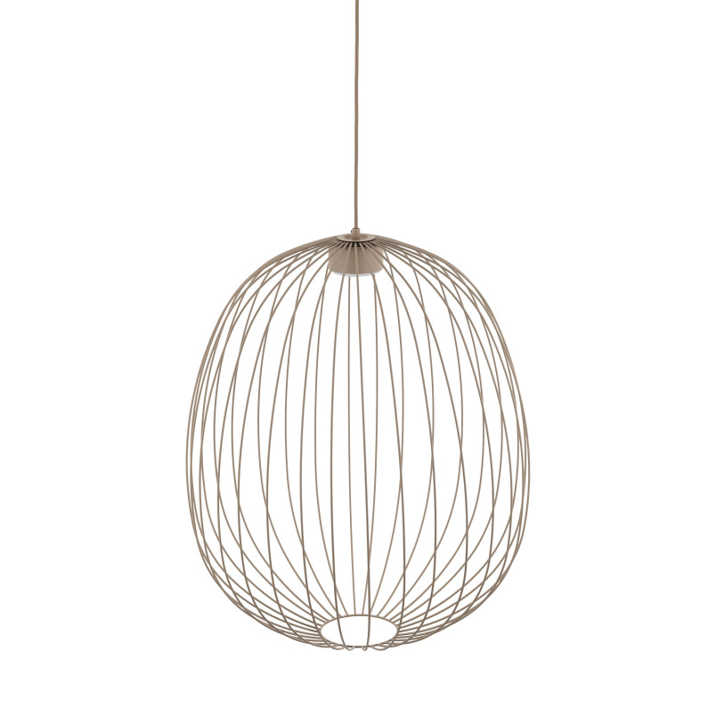 Lampa wisząca Sphera L beżowa - TK Lighting | Nowoczesny design