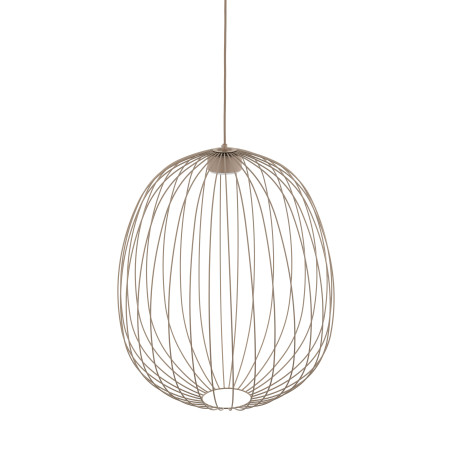 Lampa wisząca Sphera L beżowa - TK Lighting | Nowoczesny design